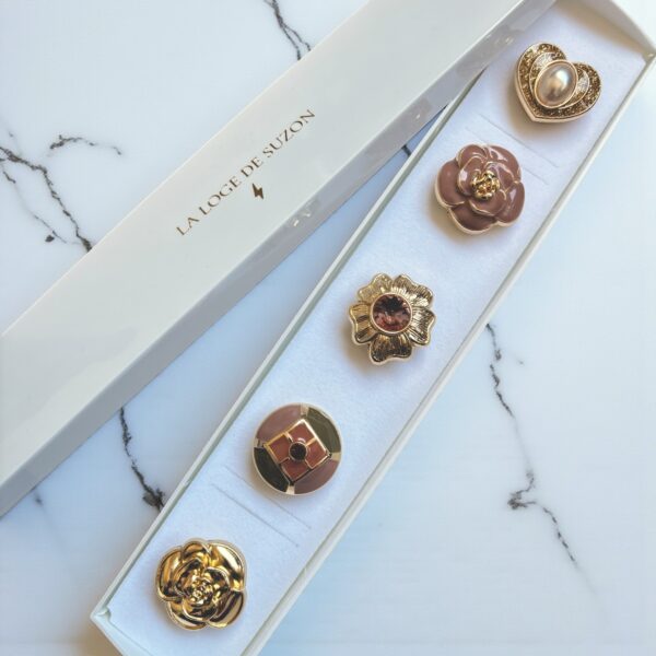 Pack 5 boutonnières LLDS