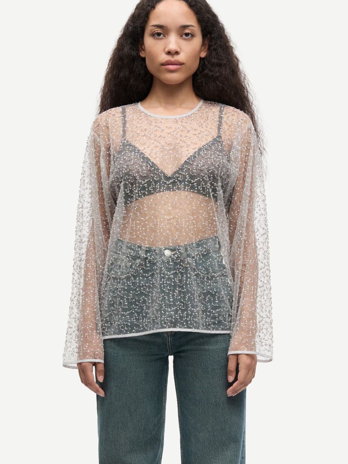 Blouse Samally paillettes